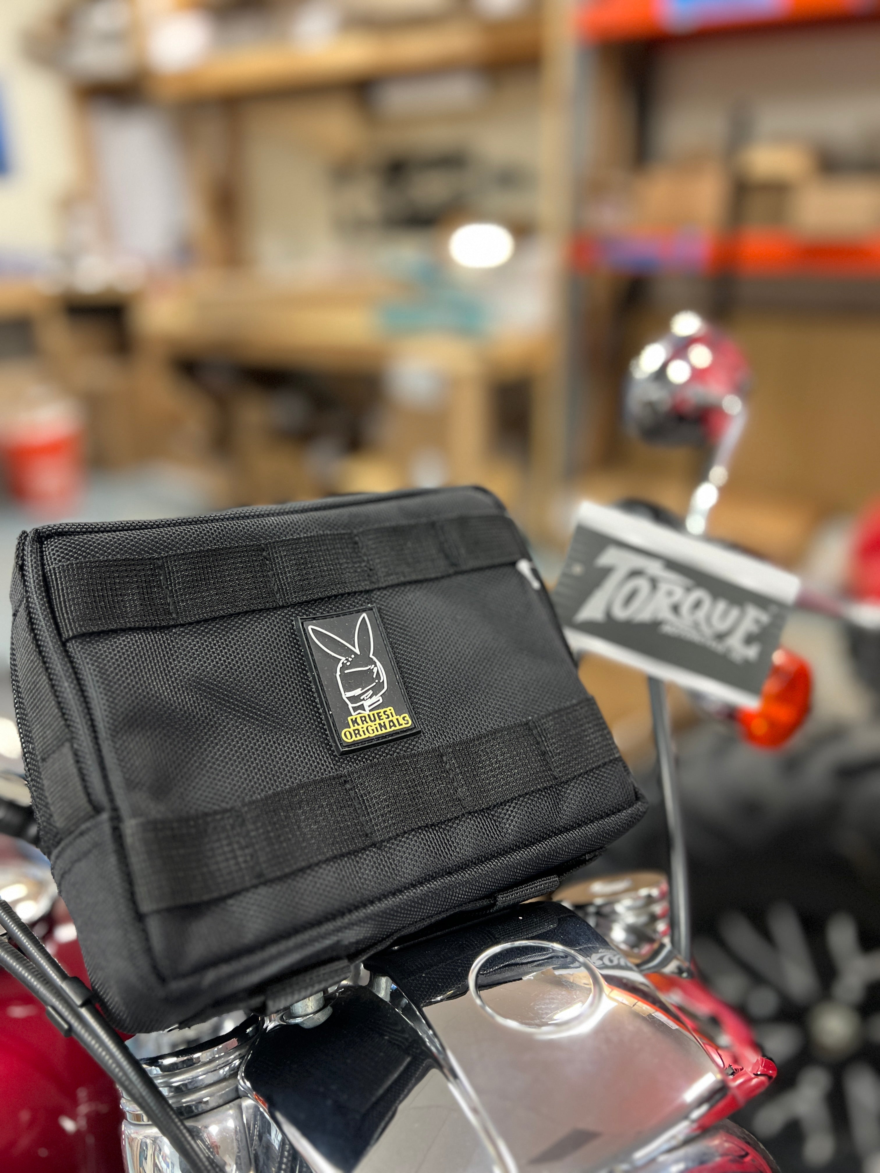 Kruesi Originals x Torque Motorcycle Co. Bar bag