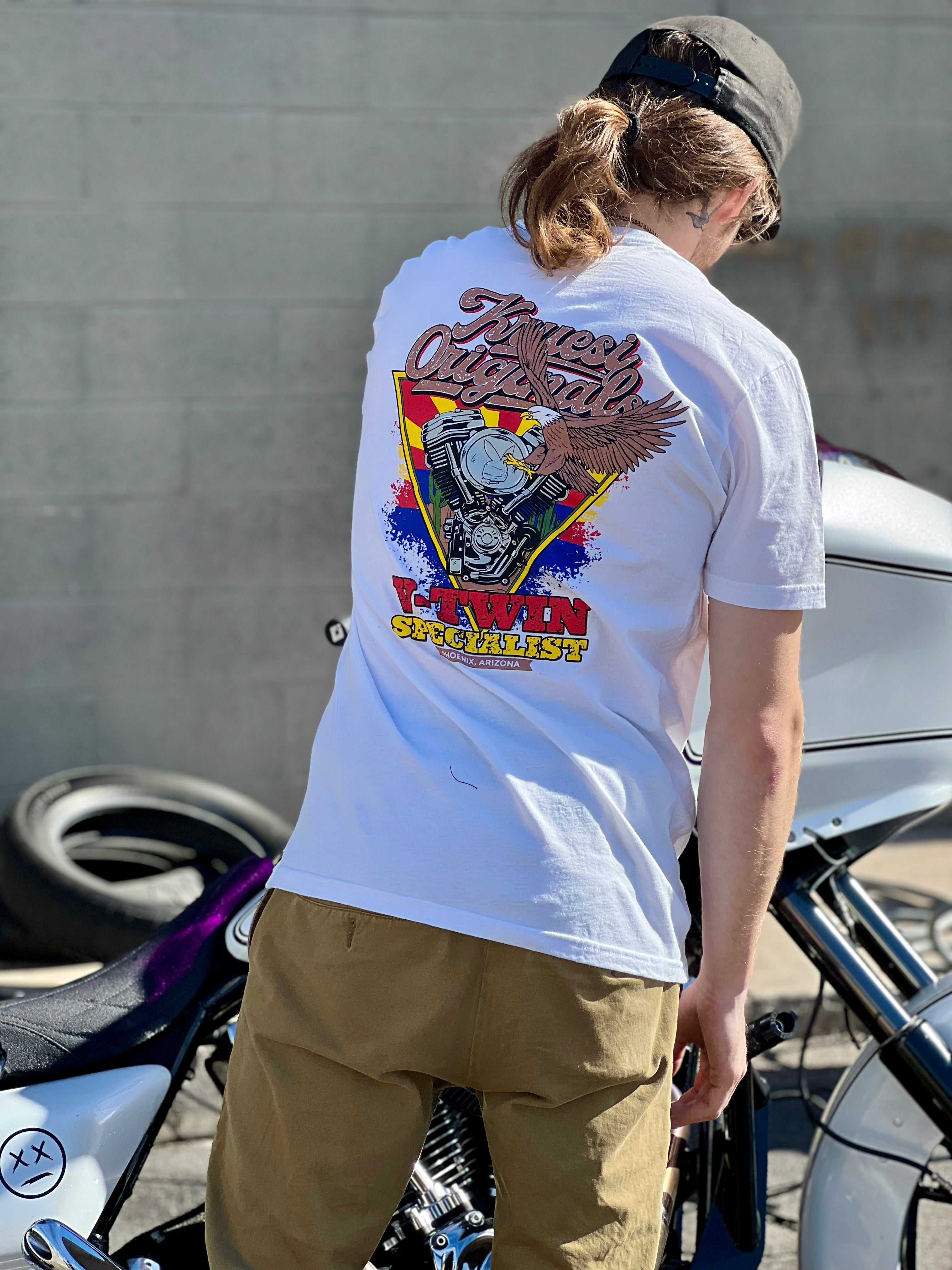 Kruesi Originals “V-Twin Eagle” Tee