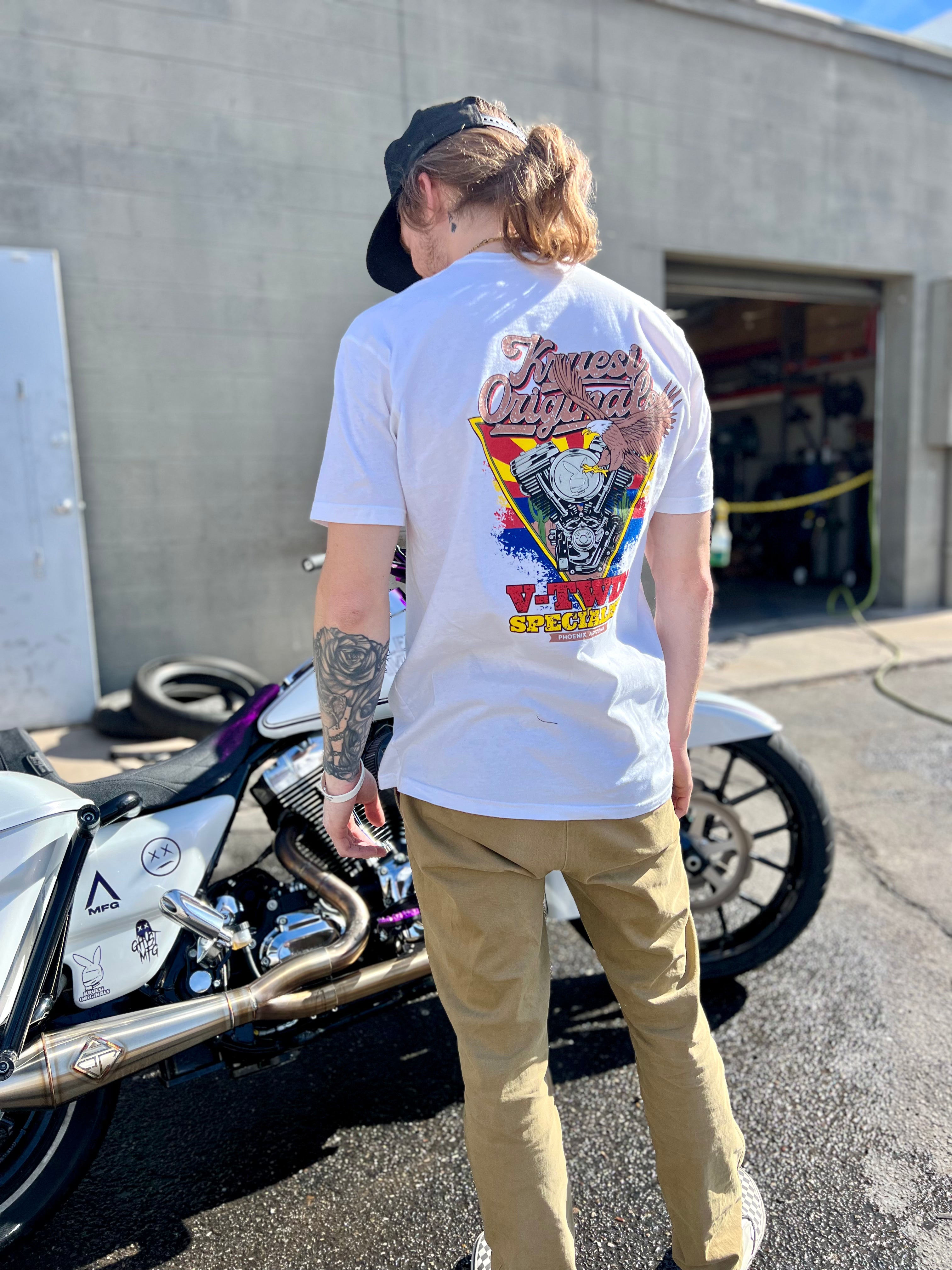 Kruesi Originals “V-Twin Eagle” Tee