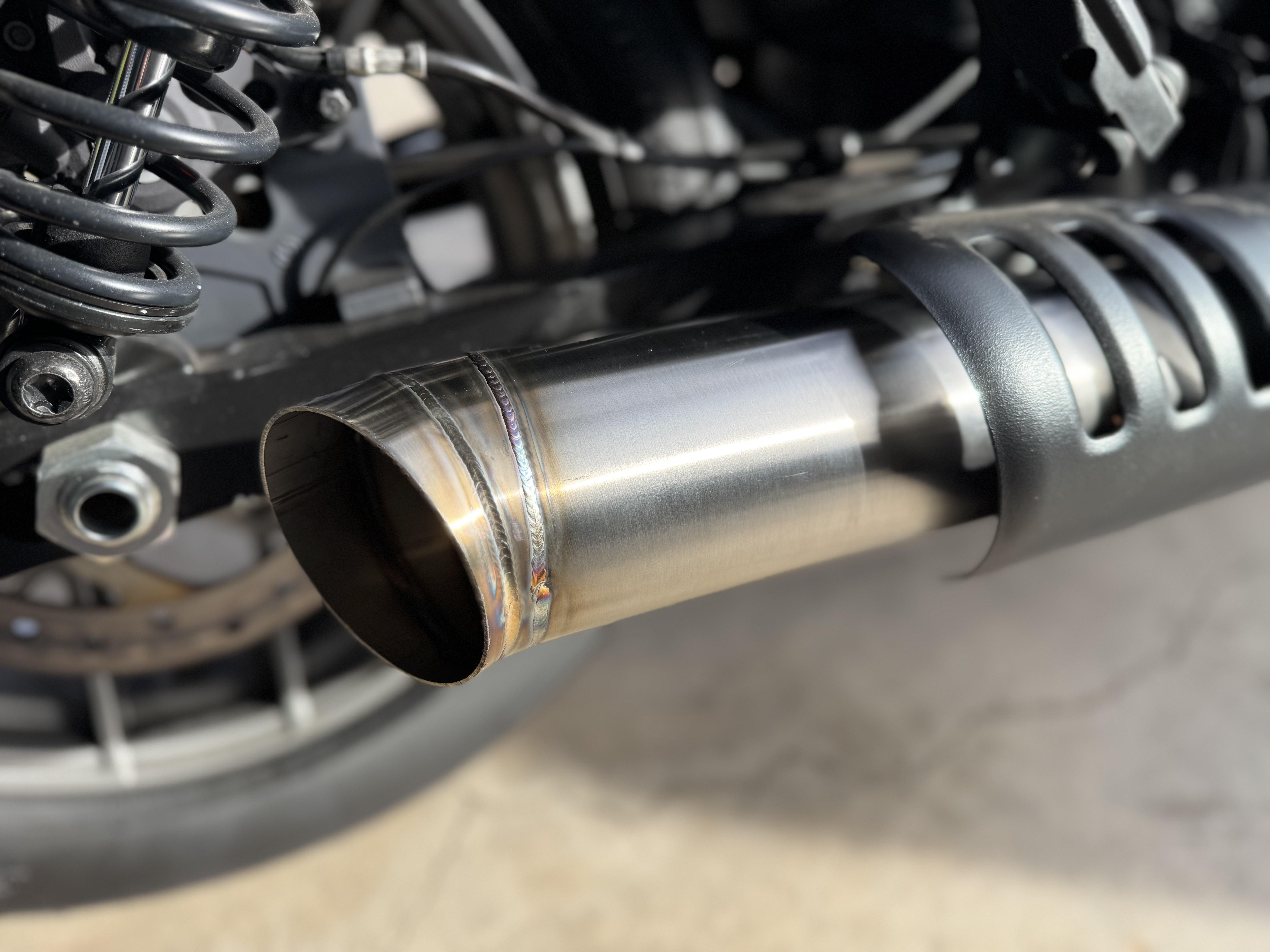 High-Power Nightster Slip On Muffler